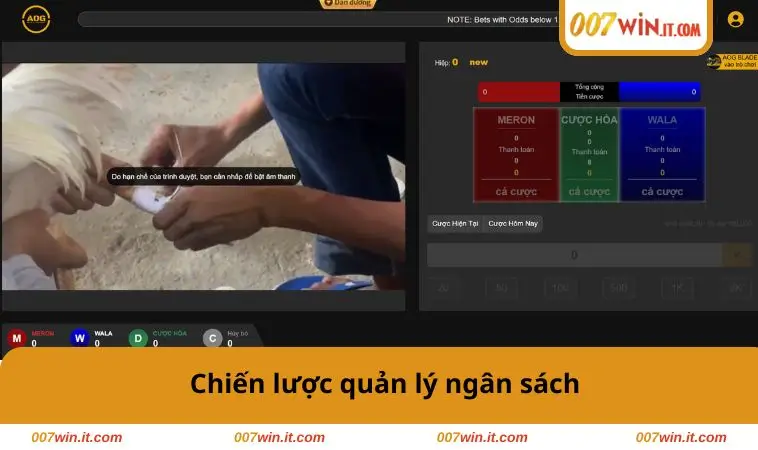 Chiến lược quản lý ngân sách