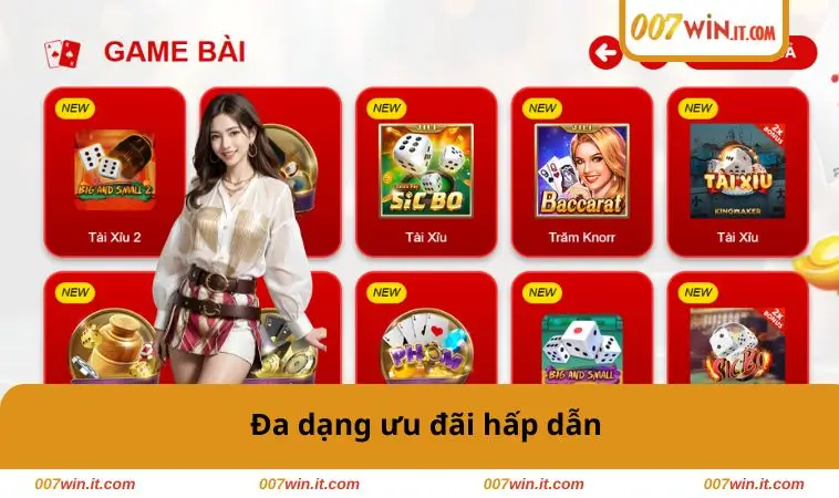 Đa dạng ưu đãi hấp dẫn