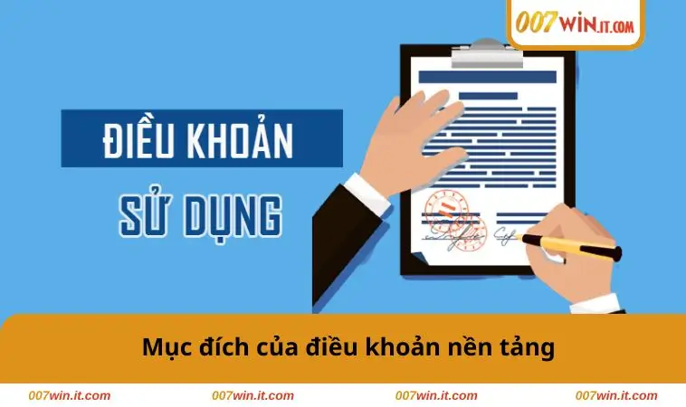 Mục đích của điều khoản nền tảng
