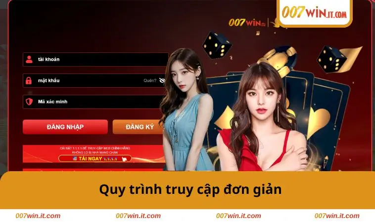 Quy trình truy cập đơn giản